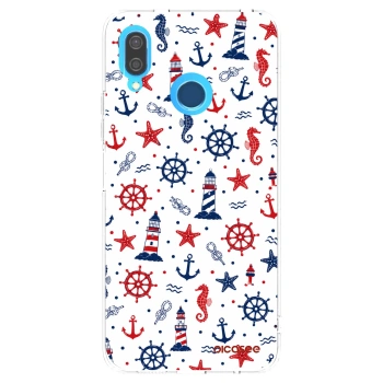 Picasee silikonska prozirna maskica za Huawei P20 Lite - Sailor Vibes