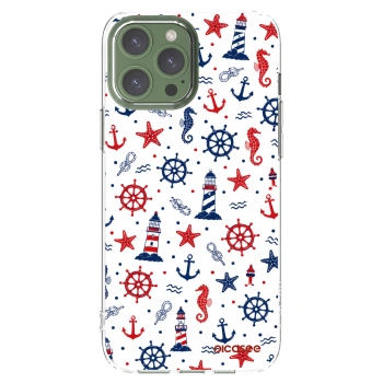 Picasee silikonska prozirna maskica za Apple iPhone 13 Pro Max - Sailor Vibes