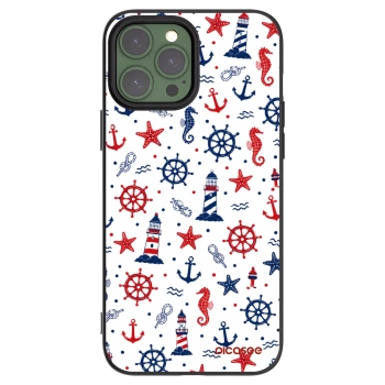 Picasee crna silikonska maskica za Apple iPhone 13 Pro Max - Sailor Vibes