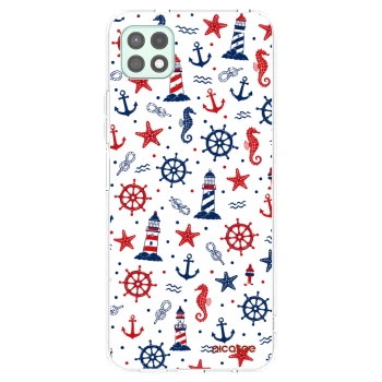 Picasee silikonska prozirna maskica za Samsung Galaxy A22 A226B 5G - Sailor Vibes
