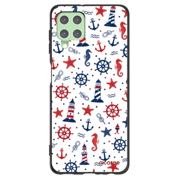 Picasee crna silikonska maskica za Samsung Galaxy A22 A225F 4G - Sailor Vibes