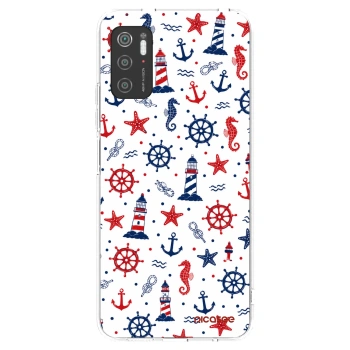 Picasee silikonska prozirna maskica za Xiaomi Poco M3 Pro 5G - Sailor Vibes