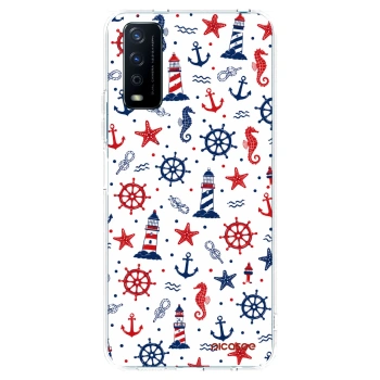 Picasee silikonska prozirna maskica za Vivo Y11s - Sailor Vibes