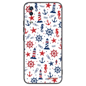 Picasee crna silikonska maskica za Vivo Y11s - Sailor Vibes