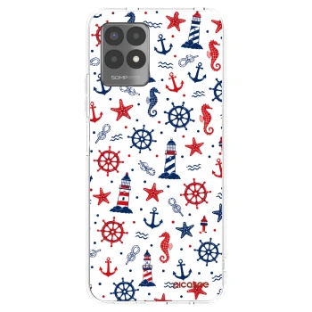 Picasee silikonska prozirna maskica za Realme 8i - Sailor Vibes