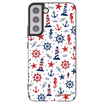 Picasee crna silikonska maskica za Samsung Galaxy S22+ 5G - Sailor Vibes
