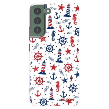 Picasee silikonska prozirna maskica za Samsung Galaxy S22+ 5G - Sailor Vibes
