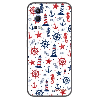 Picasee crna silikonska maskica za Vivo Y52 5G - Sailor Vibes