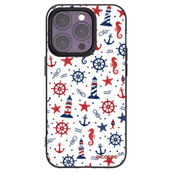 Picasee crna silikonska maskica za Apple iPhone 14 Pro - Sailor Vibes