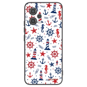 Picasee crna silikonska maskica za Xiaomi Poco X5 - Sailor Vibes
