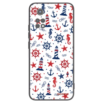 Picasee crna silikonska maskica za Xiaomi Redmi Note 11S 5G - Sailor Vibes