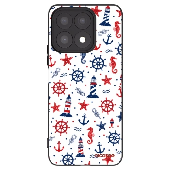 Picasee crna silikonska maskica za Honor X8a - Sailor Vibes