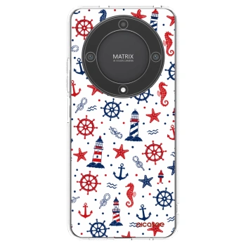 Picasee silikonska prozirna maskica za Honor Magic5 Lite 5G - Sailor Vibes