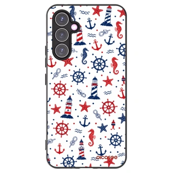 Picasee crna silikonska maskica za Samsung Galaxy A54 5G A546B - Sailor Vibes