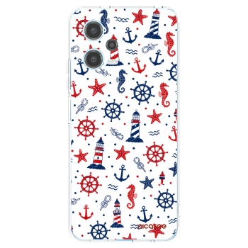 Picasee silikonska prozirna maskica za Xiaomi Redmi Note 12 5G - Sailor Vibes