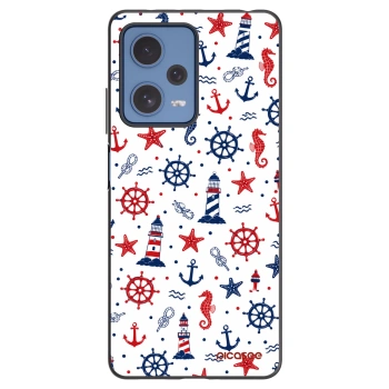 Picasee crna silikonska maskica za Xiaomi Redmi Note 12 Pro 5G - Sailor Vibes
