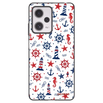 Picasee crna silikonska maskica za Xiaomi Redmi Note 12 Pro+ 5G - Sailor Vibes