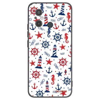 Picasee crna silikonska maskica za Xiaomi Redmi 12C - Sailor Vibes