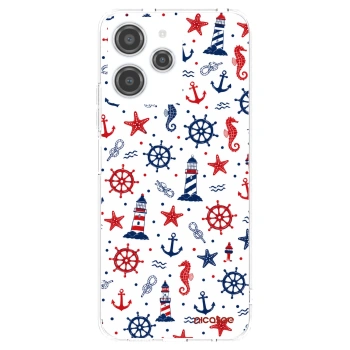 Picasee silikonska prozirna maskica za Xiaomi Redmi 12 4G - Sailor Vibes