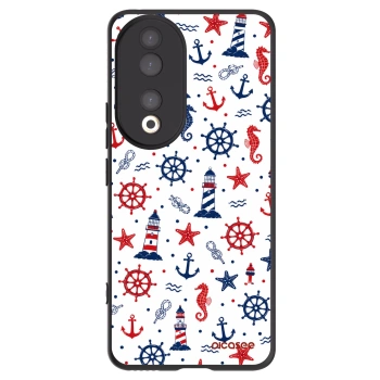 Picasee crna silikonska maskica za Honor 90 5G - Sailor Vibes