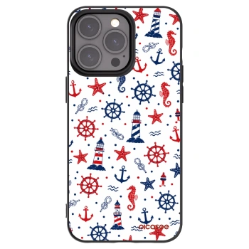 Picasee crna silikonska maskica za Apple iPhone 15 Pro Max - Sailor Vibes