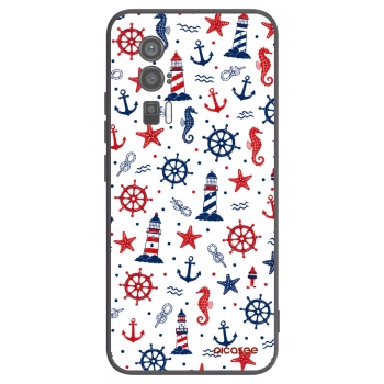 Picasee crna silikonska maskica za Xiaomi Poco F5 Pro 5G - Sailor Vibes