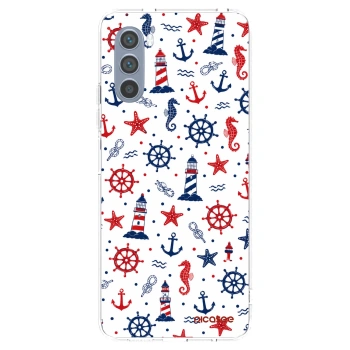 Picasee silikonska prozirna maskica za Motorola Moto G62 - Sailor Vibes