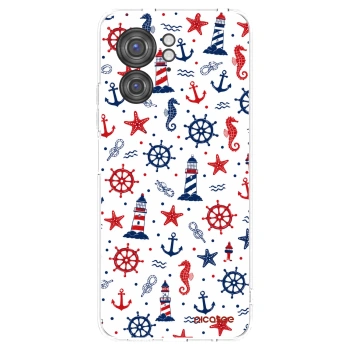 Picasee silikonska prozirna maskica za Motorola Edge 40 - Sailor Vibes