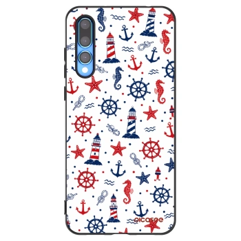 Picasee crna silikonska maskica za Huawei P20 Pro - Sailor Vibes