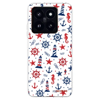 Picasee silikonska prozirna maskica za Xiaomi 14 Pro - Sailor Vibes