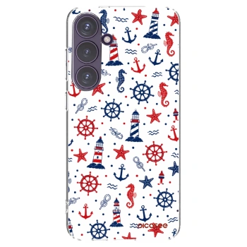 Picasee silikonska prozirna maskica za Samsung Galaxy S24+ S926B 5G - Sailor Vibes