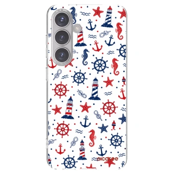 Picasee silikonska prozirna maskica za Samsung Galaxy S24 S921B 5G - Sailor Vibes