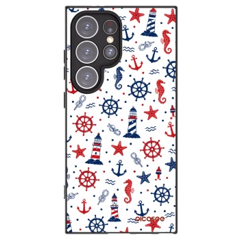 Picasee crna silikonska maskica za Samsung Galaxy S24 Ultra S928B 5G - Sailor Vibes