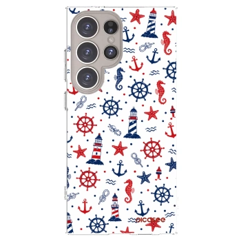 Picasee silikonska prozirna maskica za Samsung Galaxy S24 Ultra S928B 5G - Sailor Vibes