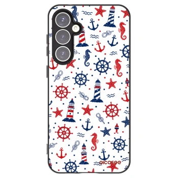 Picasee crna silikonska maskica za Samsung Galaxy S23 FE S711B - Sailor Vibes