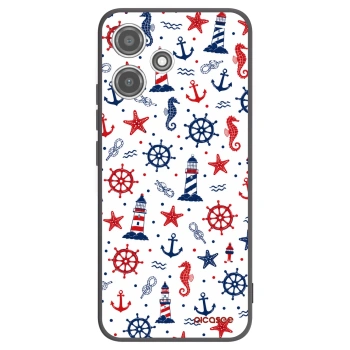 Picasee crna silikonska maskica za Xiaomi Redmi 12 5G - Sailor Vibes