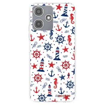 Picasee silikonska prozirna maskica za Xiaomi Redmi 12 5G - Sailor Vibes
