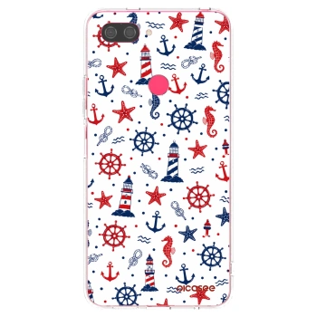 Picasee silikonska prozirna maskica za Xiaomi Mi 8 Lite - Sailor Vibes