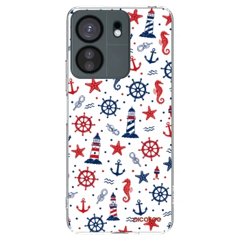 Picasee silikonska prozirna maskica za Xiaomi Redmi 13C 4G - Sailor Vibes