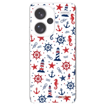 Picasee silikonska prozirna maskica za Xiaomi Redmi Note 13 Pro+ 5G - Sailor Vibes