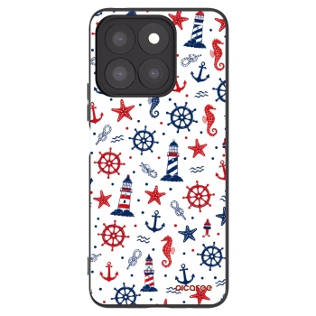 Picasee crna silikonska maskica za Honor X8b - Sailor Vibes