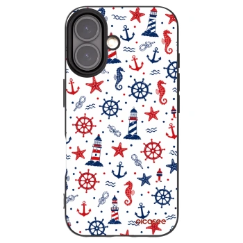 Picasee crna silikonska maskica za Apple iPhone 16 - Sailor Vibes