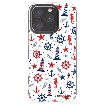 Picasee silikonska prozirna maskica za Apple iPhone 16 Pro - Sailor Vibes