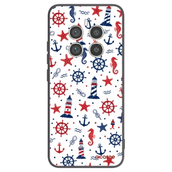 Picasee crna silikonska maskica za Realme 12 Pro 5G - Sailor Vibes