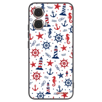 Picasee crna silikonska maskica za Motorola Moto G85 - Sailor Vibes