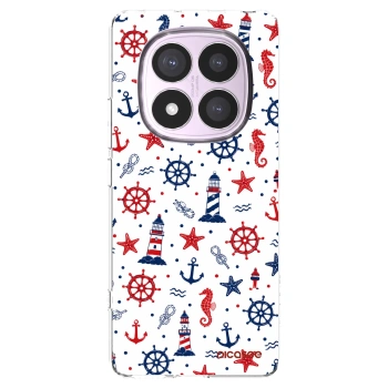 Picasee silikonska prozirna maskica za Xiaomi Redmi Note 14 Pro 5G - Sailor Vibes