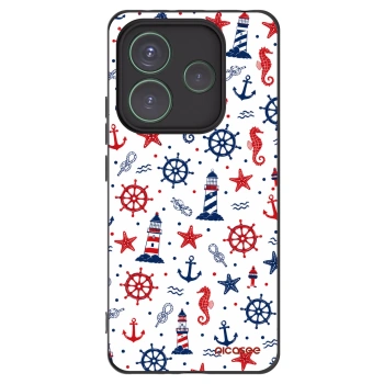 Picasee crna silikonska maskica za Xiaomi Redmi Note 14 5G - Sailor Vibes