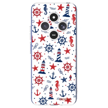 Picasee silikonska prozirna maskica za Xiaomi Redmi 14C - Sailor Vibes
