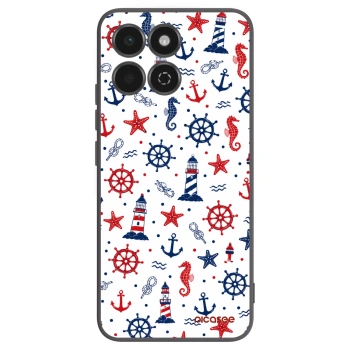 Picasee crna silikonska maskica za Honor 200 Smart 5G - Sailor Vibes
