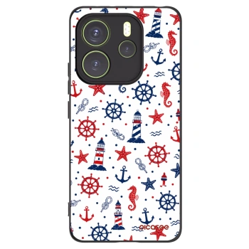 Picasee crna silikonska maskica za Xiaomi Redmi Note 14 4G - Sailor Vibes